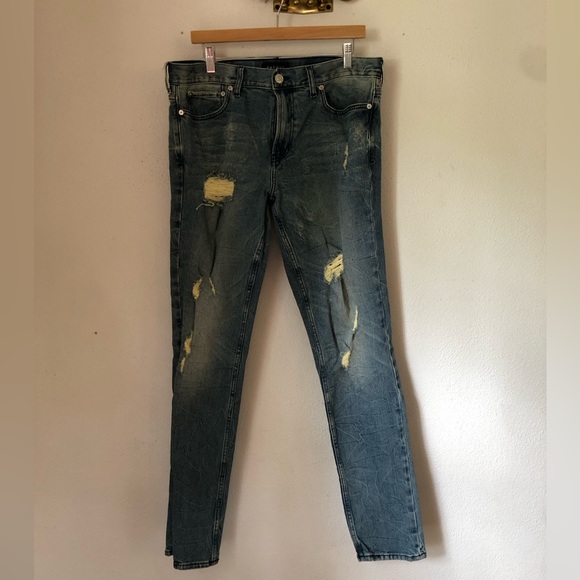 Pacsun shredded jeans size 34x34 - Picture 3 of 6